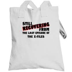 Last Episode The X Files Tv Show Totebag