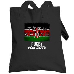 Kenya Rugby Rio 2016 Olympic Team Flag Totebag