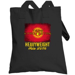 Kyrgyzstan Heavyweight Rio 2016 Olympic Team Flag Totebag