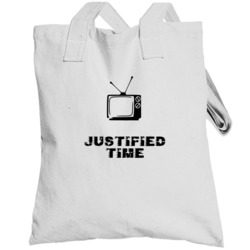 Justified Time Favorite Tv Show Totebag