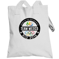 Team Mexico Rio 2016 Games Xxxi Olympiad Country Support Fan Totebag