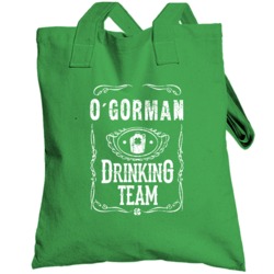 O'gorman Irish Drinking Team Whiskey Beer Custom Name St Patricks Day 