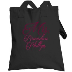 Mrs Brandon Phillips Cincinnati Baseball Player Funny Totebag