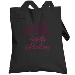 Mrs Victor Martinez Detroit Baseball Player Funny Totebag