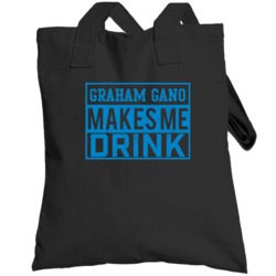 Graham Gano Makes Me Drink Funny Football Carolina Fan Totebag