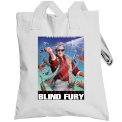 Rutger Hauer Blind Fury Classic 80s Action Movie Poster Totebag