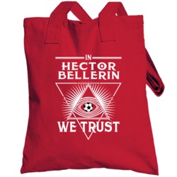 In Hector Bellerin We Trust Arsenal Soccer Player Totebag