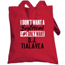 I Only Want Dj Tialavea Atlanta Football Sports Athlete Totebag