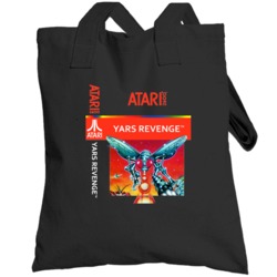 Atari 2600 Yars Revenge Classic Retro Video Game Cover Totebag