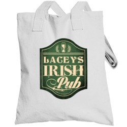 Lacey Irish Pub Last Name Custom Beer Drinking St Patricks Day Party T