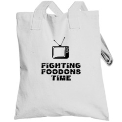 Fighting Foodons Time Favorite Tv Show Totebag