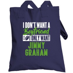 I Only Want Jimmy Graham Seattle Football Sports Athlete Totebag