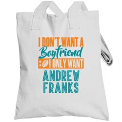 I Only Want Andrew Franks Miami Football Sports Athlete Totebag