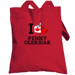I Love Penny Oleksiak Canada Swimming 100 M Butterfly Olympics Totebag
