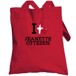 I Love Jeanette Ottesen Denmark Swimming 100 M Butterfly Olympics Tote