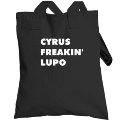 Cyrus Freakin' Lupo Law And Order Tv Character Totebag