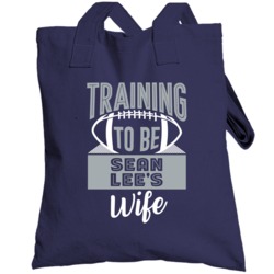 Training To Be Wife Sean Lee Dallas Football Sports Athlete Totebag