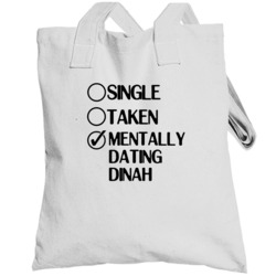 Single Taken Dating Dinah Zoe Duncan Jack And Jane Totebag