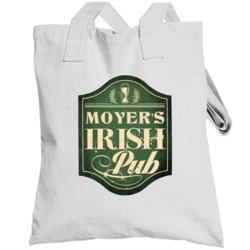 Moyer Irish Pub Last Name Custom Beer Drinking St Patricks Day Party T