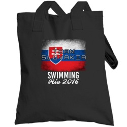 Slovakia Swimming Rio 2016 Olympic Team Flag Totebag