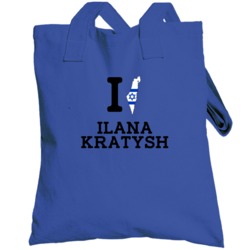 I Love Ilana Kratysh Israel Wrestling Olympics Totebag