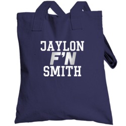 Jaylon F'n Smith Dallas Football Funny Player Totebag