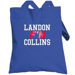 Landon F'n Collins New York Football Funny Player Totebag