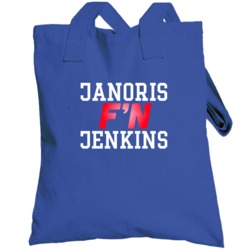 Janoris F'n Jenkins New York Football Funny Player Totebag