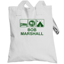 Bob Marshall Camping Outdoor Eat Sleep Nature Cool Camper Totebag