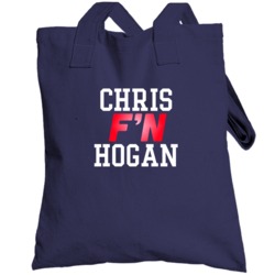 Chris F'n Hogan New England Football Funny Player Totebag