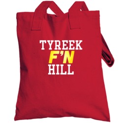 Tyreek F'n Hill Kansas City Football Funny Player Totebag