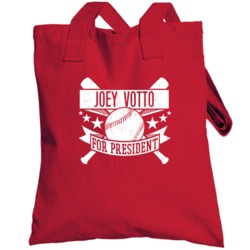 Joey Votto For President Cincinnati Baseball Player Funny Totebag