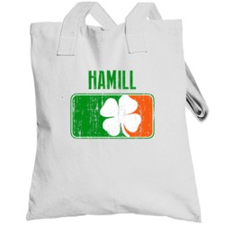 Hamill Distressed Ireland Irish Family Custom St Patricks Day Flag Tot