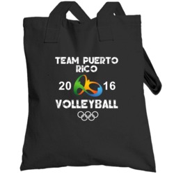 Puerto Rico Volleyball Team Rio 2016 Olympic Games Sport Totebag