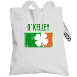 O'kelley Distressed Ireland Irish Family Custom St Patricks Day Flag T