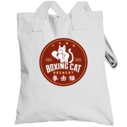 Boxing Car Brewery Beer Alcohol Logo Totebag