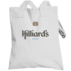 Hilliards Beer Alcohol Brewery Logo Totebag