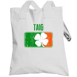 Taig Distressed Ireland Irish Family Custom St Patricks Day Flag Toteb