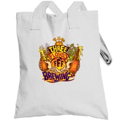 Three Floyds Brewing Company Beer Alcohol Logo Totebag