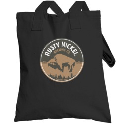 Rusty Nickel Brewing Company Cool Beer Logo Totebag
