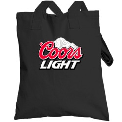 Coors Light Beer Cool Mountain Logo Totebag