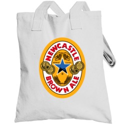 Newcastle Brown Ale Cool Beer Brewery Booze Logo Totebag