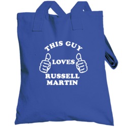 Russell Martin This Guy Loves Basketball Hockey Baseball Football Tote