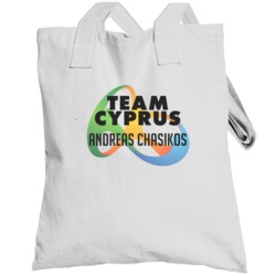 Andreas Chasikos Cyprus Rio Olympics 2016 Logo Totebag
