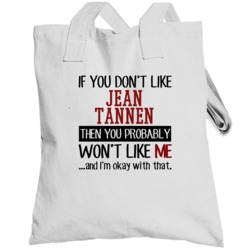 If You Don' T Like Jean Tannen You Won't Like Me Novel Character Toteb