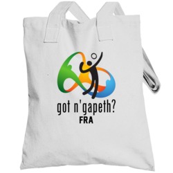 Got Earvin N'gapeth Volleyball Team France Olympics Totebag