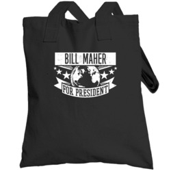 Bill Maher For President Hollywood Walk Of Fame Totebag