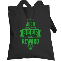 Judo My Hobby Beer Reward Funny Sports Drinking Totebag