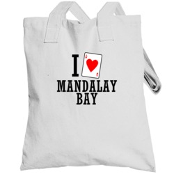 I Heart Mandalay Bay Gambling Totebag