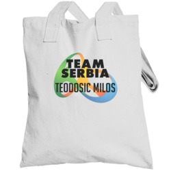 Teodosic Milos Serbia Rio Olympics 2016 Logo Totebag
